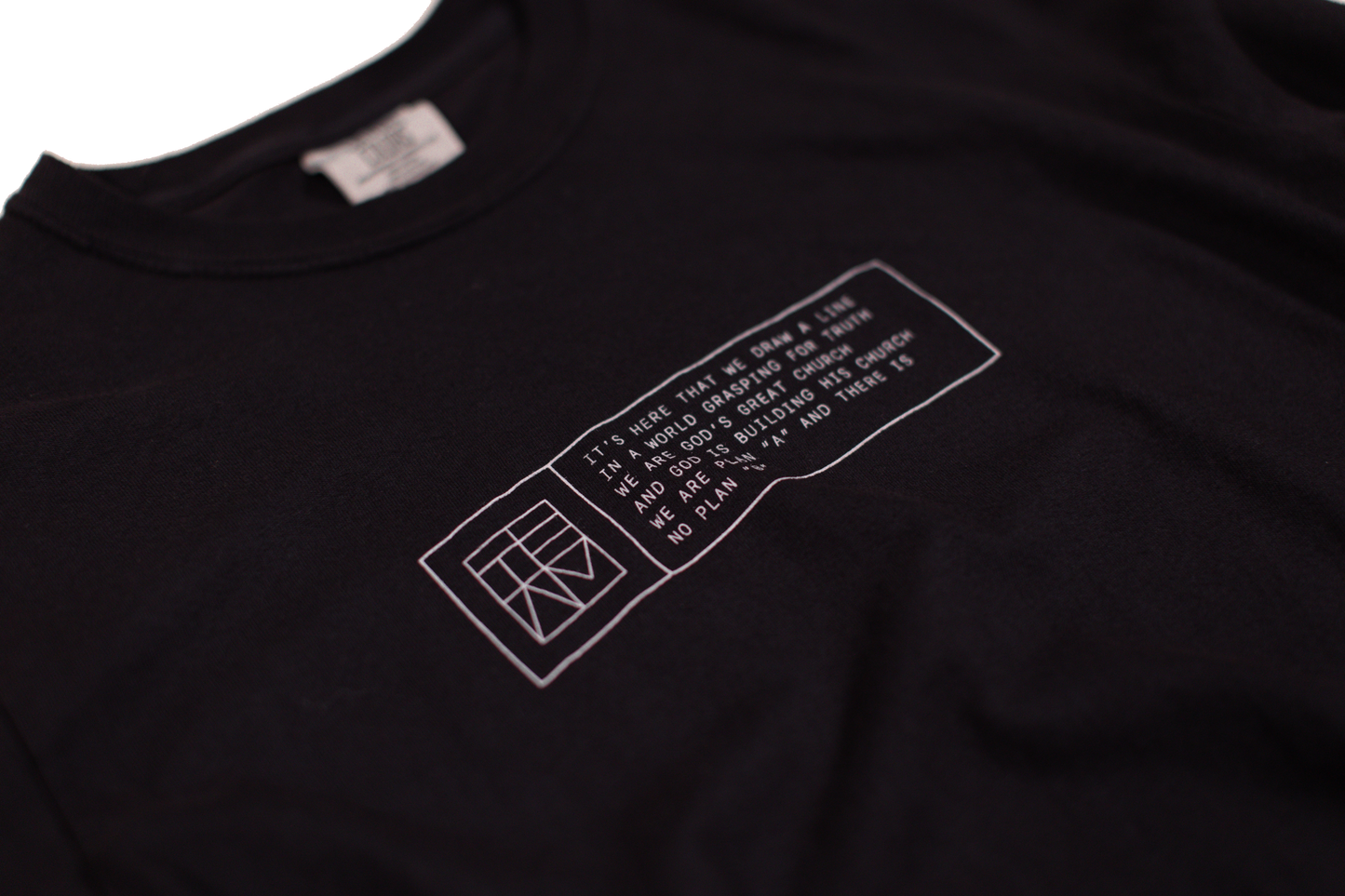 TC23 Black Long Sleeve Tee