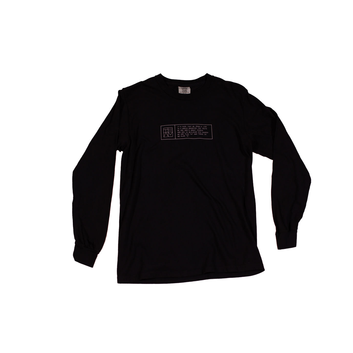 TC23 Black Long Sleeve Tee