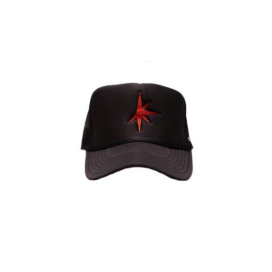 True North Black Trucker Hat